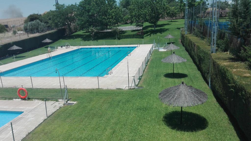 Hostal La Aldaba Hotel Montearagon Ngoại thất bức ảnh