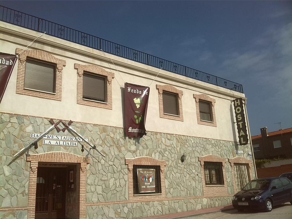 Hostal La Aldaba Hotel Montearagon Ngoại thất bức ảnh